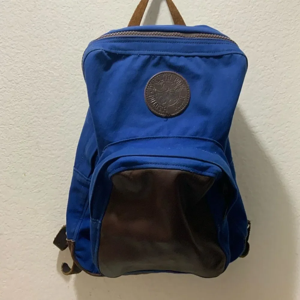 Duluth BackPack Genuine Canvas & Leather large  made in USA